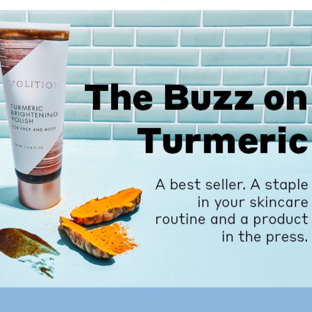 New VOLITION BEAUTY Turmeric Brightening Polish - Picture 2 of 14